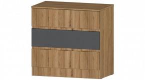ЛЕНОРА Комод 3 ящика (графит) в Уфе - ufa.ok-mebel.com | фото