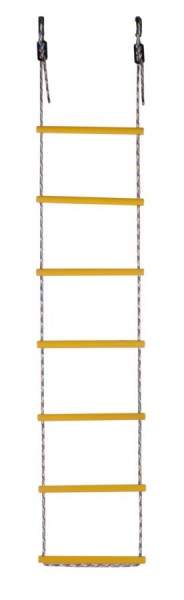 Лестница веревочная 7 перекладин цв.желтый D=25  в Уфе - ufa.ok-mebel.com | фото 1