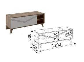 Лимба (гостиная) М06 ТВ-тумба малая в Уфе - ufa.ok-mebel.com | фото