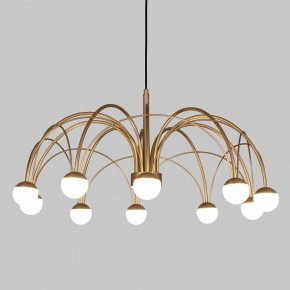 Люстра на штанге Eurosvet Ragno 90030/10 LED золото в Уфе - ufa.ok-mebel.com | фото 4