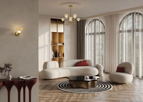 Люстра на штанге Maytoni Dynasty MOD402PL-L20BS3K в Уфе - ufa.ok-mebel.com | фото 5