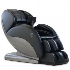 Массажное кресло PS6500 черно-серебряное в Уфе - ufa.ok-mebel.com | фото 1