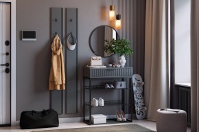 МЕБЕЛЬСОН К19 Прихожая (графит) в Уфе - ufa.ok-mebel.com | фото