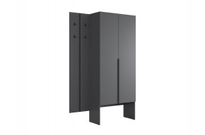 МЕРСИ Прихожая (модульная) графит в Уфе - ufa.ok-mebel.com | фото 6