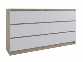 МОРИ МК 1380.6 Комод (Дуб Сонома/Белый) в Уфе - ufa.ok-mebel.com | фото