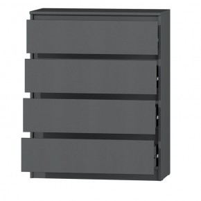 МС "Хилтон" Комод №1 800 (4 ящ.) графит в Уфе - ufa.ok-mebel.com | фото 3