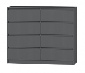 МС "Хилтон" Комод №3 1200 (8 ящ.) графит в Уфе - ufa.ok-mebel.com | фото