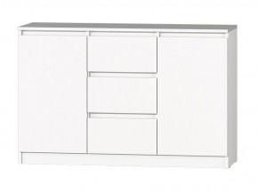МС "Хилтон" Комод №4 1200 (белый текстурный) в Уфе - ufa.ok-mebel.com | фото 2