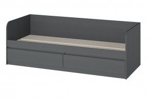 МС "Хилтон" Кровать 0,8 (графит) 800*2000 в Уфе - ufa.ok-mebel.com | фото