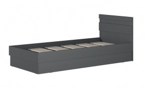 МС "Хилтон" Кровать 0,9 (графит) 900*2000 в Уфе - ufa.ok-mebel.com | фото