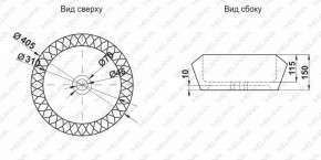 Накладная раковина melana mln-78452 (черная) в Уфе - ufa.ok-mebel.com | фото 2