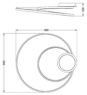 Накладной светильник Arte Lamp Millo A3893PL-30BK в Уфе - ufa.ok-mebel.com | фото 2