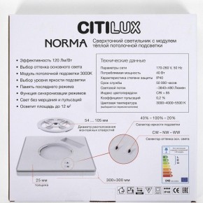 Накладной светильник Citilux Norma CL748K301 в Уфе - ufa.ok-mebel.com | фото 8