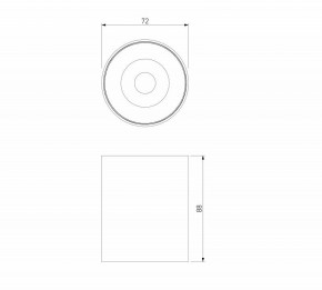 Накладной светильник Elektrostandard Primo 25116/LED в Уфе - ufa.ok-mebel.com | фото 3