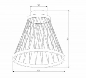 Накладной светильник Eurosvet Cesta 40018/1 LED коричневый в Уфе - ufa.ok-mebel.com | фото 4