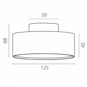 Накладной светильник Lightstar Acuto 215937 в Уфе - ufa.ok-mebel.com | фото 3