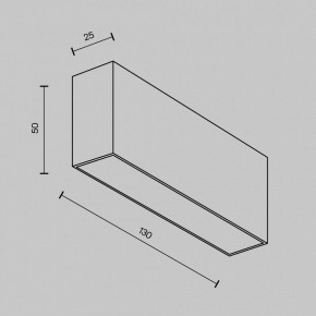 Накладной светильник Maytoni Basis C068CL-12W3-6K-B в Уфе - ufa.ok-mebel.com | фото 6