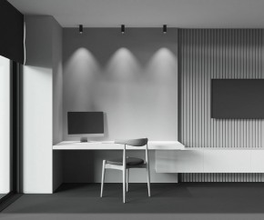 Накладной светильник Maytoni FOCUS LED C056CL-L12B2.7K-W-B в Уфе - ufa.ok-mebel.com | фото 5