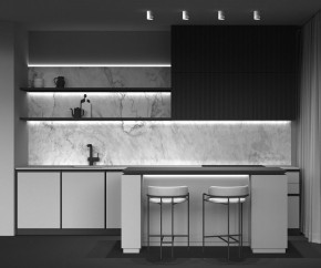 Накладной светильник Maytoni Orlo C085CL-9W4K-W в Уфе - ufa.ok-mebel.com | фото 4