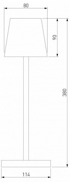 Настольная лампа декоративная Elektrostandard Mist a063928 в Уфе - ufa.ok-mebel.com | фото 3