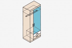 НИКА Н10з Шкаф для одежды в Уфе - ufa.ok-mebel.com | фото 4