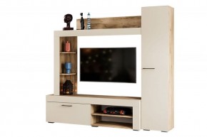 НИКОЛЬ Гостиная (Дуб крафт серый/софт айвори) в Уфе - ufa.ok-mebel.com | фото