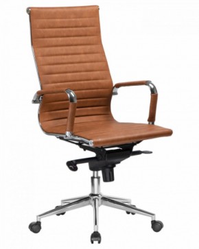 Офисное кресло для руководителей DOBRIN CLARK LMR-101F светло-коричневый №321 в Уфе - ufa.ok-mebel.com | фото 2