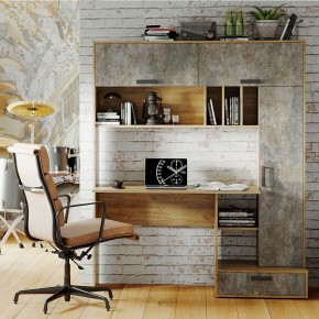 Письменный стол Техно (крафт/бетон) в Уфе - ufa.ok-mebel.com | фото 3
