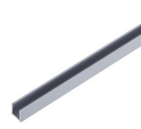 Планка торцевая "П" 4 мм для стеновой панели (алюминий) в Уфе - ufa.ok-mebel.com | фото