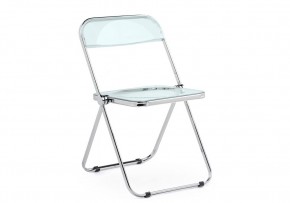 Пластиковый стул Fold складной clear gray-blue в Уфе - ufa.ok-mebel.com | фото