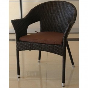 Плетеное кресло Y79A-W53 Brown в Уфе - ufa.ok-mebel.com | фото 1