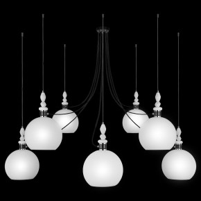 Подвесная люстра 33 идеи S37WH PND182.07.17CH.003BL-S37WH в Уфе - ufa.ok-mebel.com | фото 6