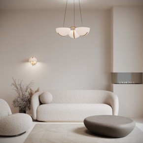 Подвесная люстра Eurosvet Emisfero 50083/3 LED золото в Уфе - ufa.ok-mebel.com | фото 4