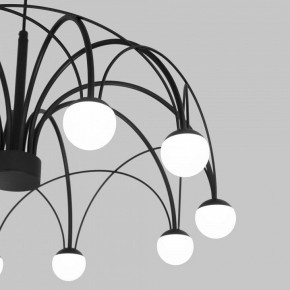 Подвесная люстра Eurosvet Ragno 90034/10 LED черный в Уфе - ufa.ok-mebel.com | фото 6