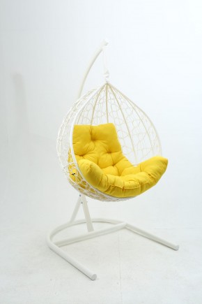 Подвесное кресло Бароло (белый/желтый) в Уфе - ufa.ok-mebel.com | фото