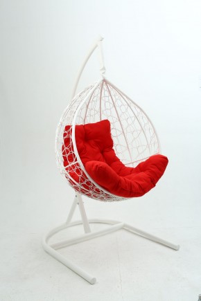 Подвесное кресло Бароло (белый/красный) в Уфе - ufa.ok-mebel.com | фото