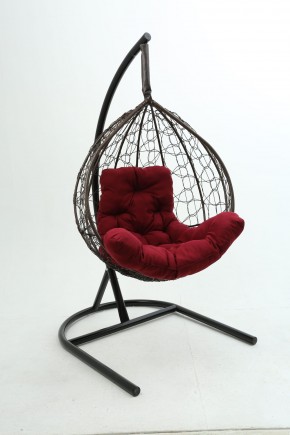Подвесное кресло Бароло (коричневый/бордо) в Уфе - ufa.ok-mebel.com | фото