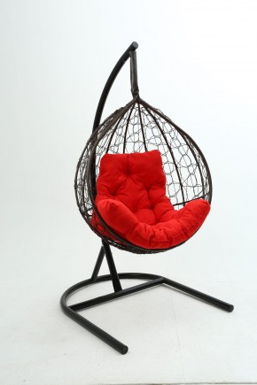 Подвесное кресло Бароло (коричневый/красный) в Уфе - ufa.ok-mebel.com | фото