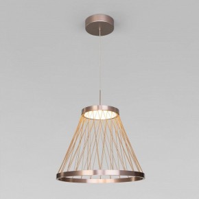 Подвесной светильник Eurosvet Cesta 40016/1 LED коричневый в Уфе - ufa.ok-mebel.com | фото 2