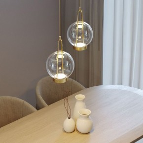 Подвесной светильник Eurosvet Frasco 50267/1 LED латунь в Уфе - ufa.ok-mebel.com | фото 4