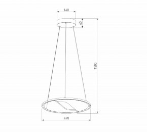 Подвесной светильник Eurosvet Occhio 40026/1 LED серый в Уфе - ufa.ok-mebel.com | фото 5