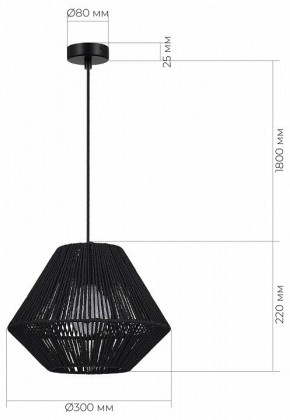 Подвесной светильник EVOLUCE ETTAN SLE6025-403-01 в Уфе - ufa.ok-mebel.com | фото 5