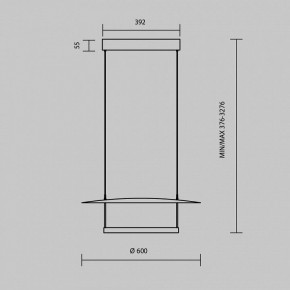 Подвесной светильник Maytoni Ambience MOD280PL-L30B3K1 в Уфе - ufa.ok-mebel.com | фото 4