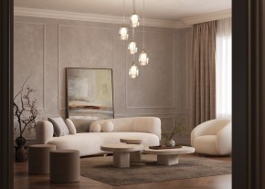 Подвесной светильник Maytoni Aura MOD016PL-05BS в Уфе - ufa.ok-mebel.com | фото 4
