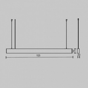 Подвесной светильник Maytoni BASIS P051PL-36W2.7-6K-W в Уфе - ufa.ok-mebel.com | фото 7