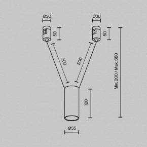 Подвесной светильник Maytoni Focus Led TR157-1-12W3K-B в Уфе - ufa.ok-mebel.com | фото 5