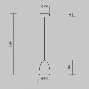 Подвесной светильник Maytoni Pilastro MOD430PL-01CM в Уфе - ufa.ok-mebel.com | фото 5