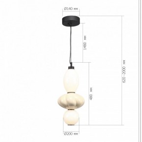 Подвесной светильник ST-Luce FLORENTINI SL6134.413.01 в Уфе - ufa.ok-mebel.com | фото 4