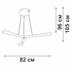 Подвесной светильник Vitaluce V2708 V2708-9/3S в Уфе - ufa.ok-mebel.com | фото 3