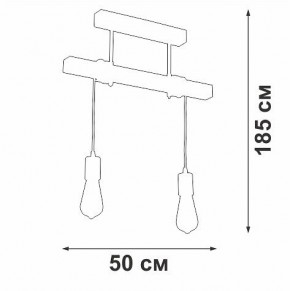 Подвесной светильник Vitaluce V2860 V2860-1/2PL в Уфе - ufa.ok-mebel.com | фото 6